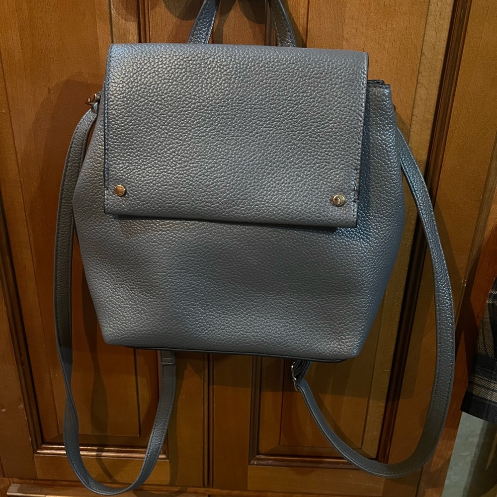 a new day•Charcoal Backpack